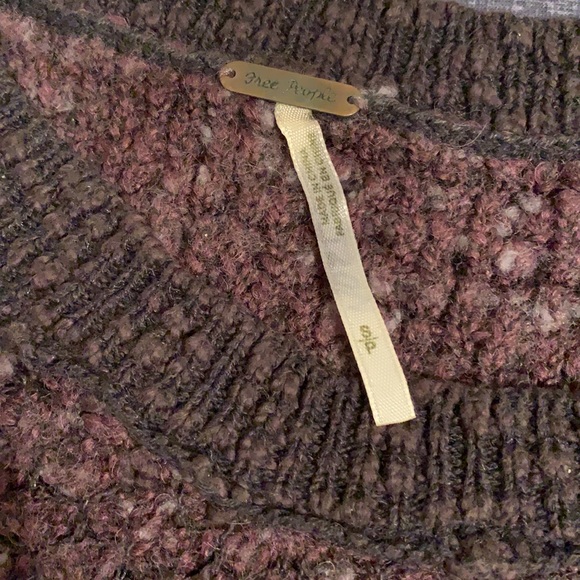 Free people purple sweater - Picture 4 of 4